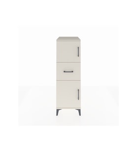Kronos Dolap Tek Raflı Tek Çekmeceli 2 Kapaklı 44x59x134 Aytaşı-Aytaşı