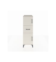 Kronos Dolap Tek Raflı Tek Çekmeceli 2 Kapaklı 44x59x134 Aytaşı-Aytaşı