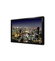 New York Gece Çerçeveli Mdf Tablo