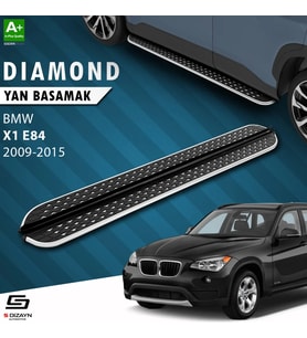 S-Dizayn Bmw X1 E84 Diamond Krom Yan Basamak 183 Cm 2009-2015