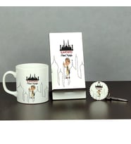İlahiyatçı Üçlü Set (Kupa + Telefon Standı + Anahtarlık) 001