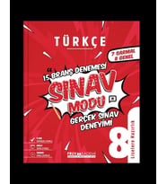 Pruva Akademi 8. Sınıf Sınav Modu Türkçe Branş Denemesi