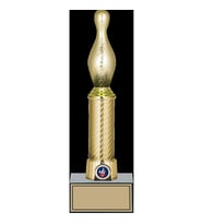 ODAK KUPA - Figürlü Kupalar - Bowling / Pin Figürlü Kupalar FG-008 B - 32 cm