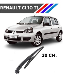 OTOZET Renault Clio 2 Arka Silecek Kolu ve Süpürgesi Set 1998 - 2005