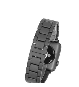 Lexroo Watch 40mm Mat Seramik Metal Kordon - Siyah