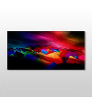 Rengarenk Kanvas Tablo 240x120cm (Karışık)