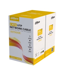 Dahua Cat6 UTP Outdoor Data Kablo Saf Bakır (305m)