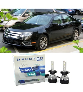 Ford Fusion Uzun + Kısa Far Ampulü H4 Access Yeni Seri Beyaz 2004-2013