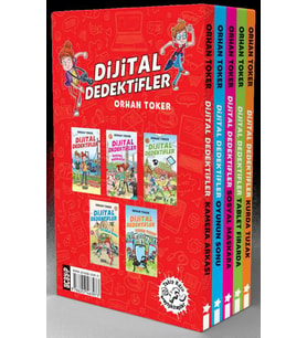 Dijital Dedektifler 5 Kitap Kutulu/Orhan Toker/Acayip Kitaplar