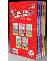 Dijital Dedektifler 5 Kitap Kutulu/Orhan Toker/Acayip Kitaplar