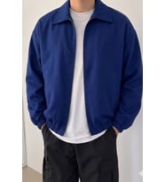 Erkek Oversize Bomber Ceket Fermuarlı Basic Günlük Şık Mont
