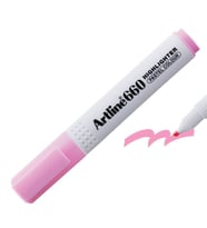 Artline 660 Fosforlu Kalem Pastel Pembe 