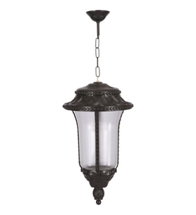 AVONNI BFE-68027-BSY Siyah Boyalı Dış Mekan Aydınlatma E27 Aluminyum Akrilik Cam 28cm