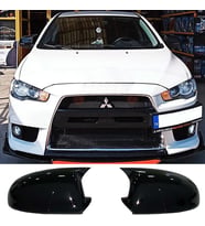 Mitsubishi Lancer Batman Yarasa Ayna Kapağı Piona Black ABS 2008-2013