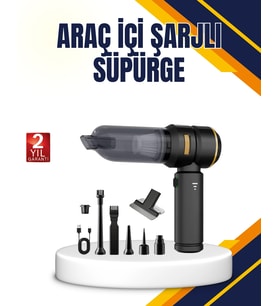 15000 Pa Emiş Gücü Ve Hava Üfleme Özellikli Şarjlı Süpürge
