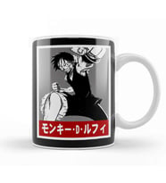 Luffy One Piece 09 Kupa Bardak Porselen