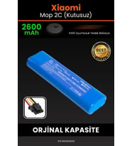 Xiaomi Mi Vacuum Mop 2C 2600mAh Robot Süpürge Bataryası - Yüksek Yoğunluklu Li-ion Hücre