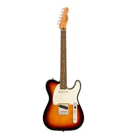 Squier 0374040500 Classic Vibe '60s Custom Telecaster Elektro Gitar (3-Color Sunburst) Çift Binding Gövde Laurel Klavye ve Zarif Sunburst
