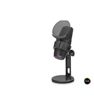 M9 Profesyonel Gaming Rgb Mikrofon 48 Khz / 16 Bit Type-C - Siyah