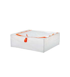 Yatak Altı Düzenleme Kutusu 55x49x19cm Fermuarlı Saklama Çözümü