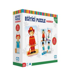 Games Eğitici Puzzle Meslekler 36 Parça 5030