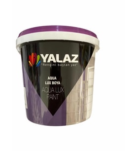 Yalaz Su Bazlı Parlak Beyaz İç Dış Boya 2,5 Litre