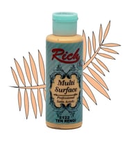 Rich Multi Surface Her Yüzey İçin Akrilik Boya 120 cc. 2122 TEN RENGİ 