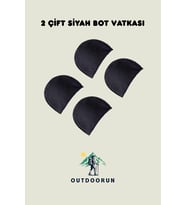 2 Çift Sİyah Bot Vatkası