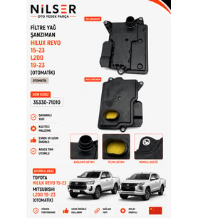 Toyota Hilux Şanzıman Yağ Filtre 2015-2023 Otomatik