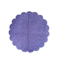 Organze karlı 24cm lila p100-