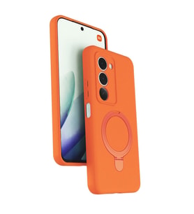 Xiaomi Redmi 15 4g Regal Magsafe Standlı Kapak - Turuncu