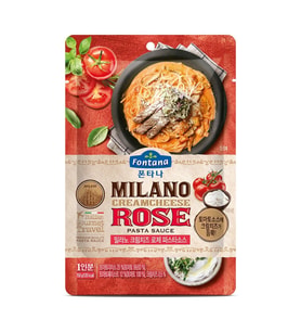 Fontana Milano Cream Cheese Rose Pasta Sauce 150g