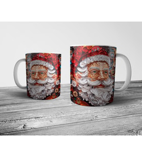 Pixxa Noel Baba Yılbaşı Christmas Kupa Bardak Model 2