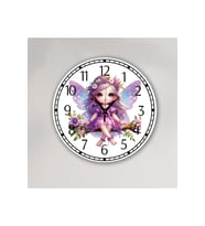 bilge Tasarım Çocuk Odası Duvar Saati 30 x 30 CM (Karışık)