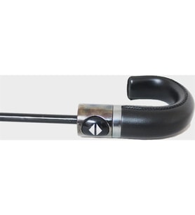 Silver Series Premium Tam Otomatik Deri Baston Erkek Şemsiye MPR-1003M