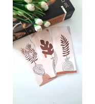 12'li Bohem Serisi Kitap Ayracı - Kalın Kuşe - 4,5x15cm -Kuşe Ayraç
