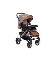4 Baby Active Plus Çift Yönlü Bebek Arabası (Kahverengi)