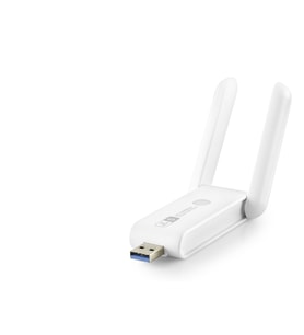 Usb Wifi Adaptör Ac650 Dual Band - Beyaz UAC27DB