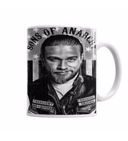 Sons of Anarchy President Jax Teller   Kupa Bardak Porselen