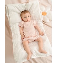Jakarlı 2li Bebe  Takımı (Pudra)