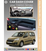 CITROEN BERLİNGO (2015-2020) Torpido Örtüsü Ön Göğüs Torpido Koruma Çatlamayı Engeller Tam Uyum