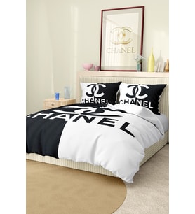 Marcalanya Çift Kişilik Nevresim Takımı Pamuklu Saten Kumaş 6 Parça 3D Dijital Baskı Duvet Cover Set Model.
