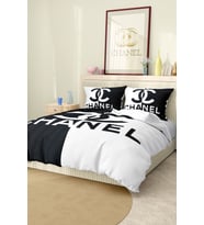 Marcalanya Çift Kişilik Nevresim Takımı Pamuklu Saten Kumaş 6 Parça 3D Dijital Baskı Duvet Cover Set Model.