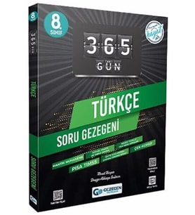 Gezegen Yayınları 8. Sınıf Türkçe 365 Gün Soru Gezegeni