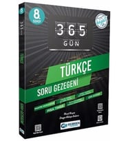 Gezegen Yayınları 8. Sınıf Türkçe 365 Gün Soru Gezegeni