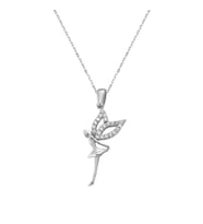 Gümüş Melek Bayan Kolye (Standart)