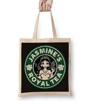 Jasmine's Royal Tea 2 Bez Çanta Uzun Saplı