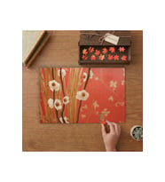 Beyaz Çiçekli Dallar Tasarımı 240 parça Ahşap Puzzle Ahşap Kutuda MP03183