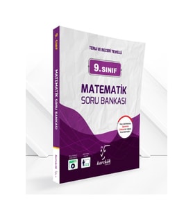 Karekök Yayınları KAREKÖK YAYINLARI 9.SINIF MATEMATİK SORU BANKASI 2025-2026 YENİ BASKI (Çok Renkli)