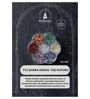 7’li Çakra Doğal Taş Kutusu (S.K. 220)
